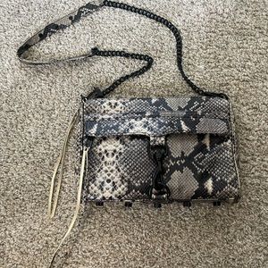 Rebecca Minkoff Python Design Crossbody/Clutch